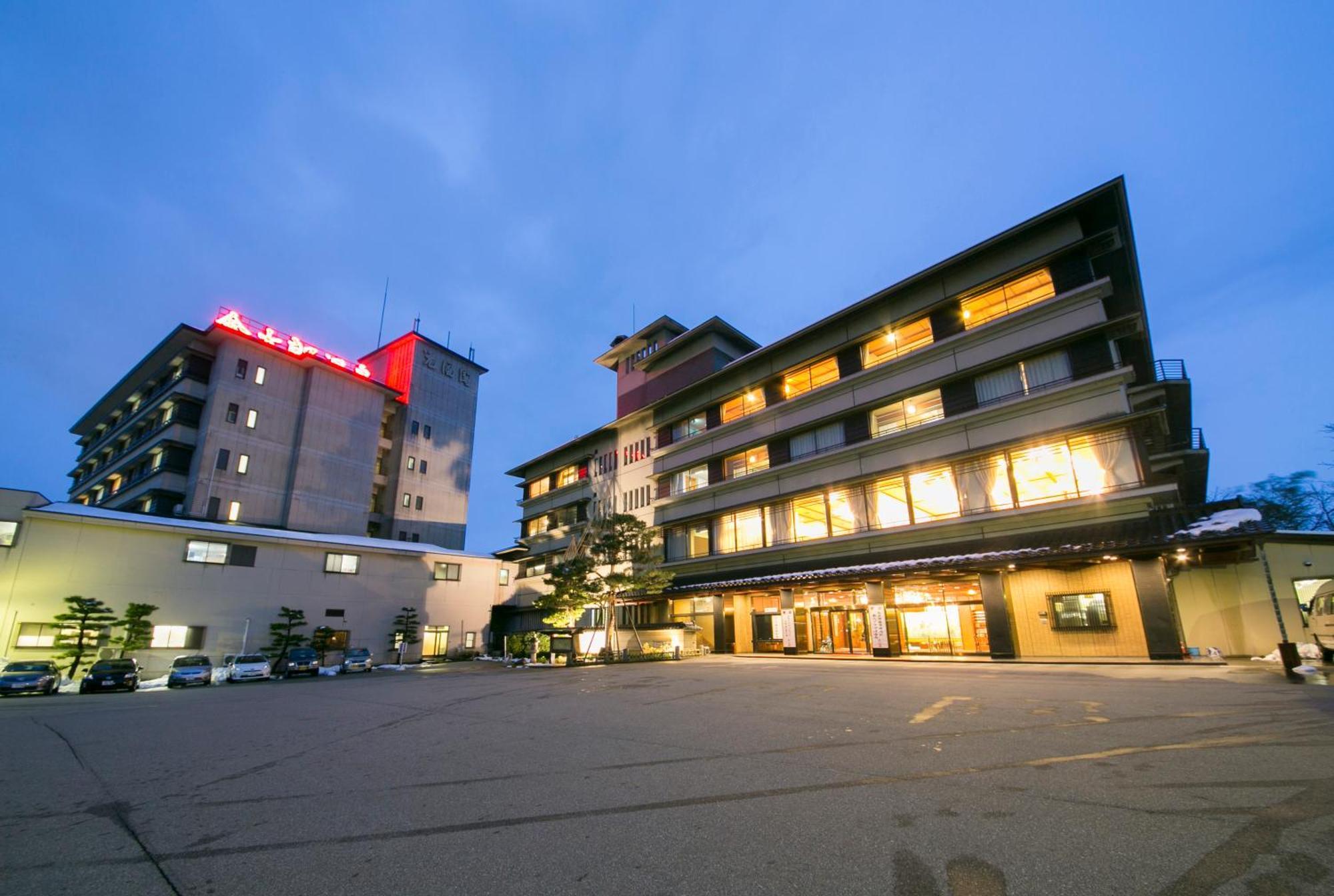 Kintarou Onsen Hotel Uozu Экстерьер фото
